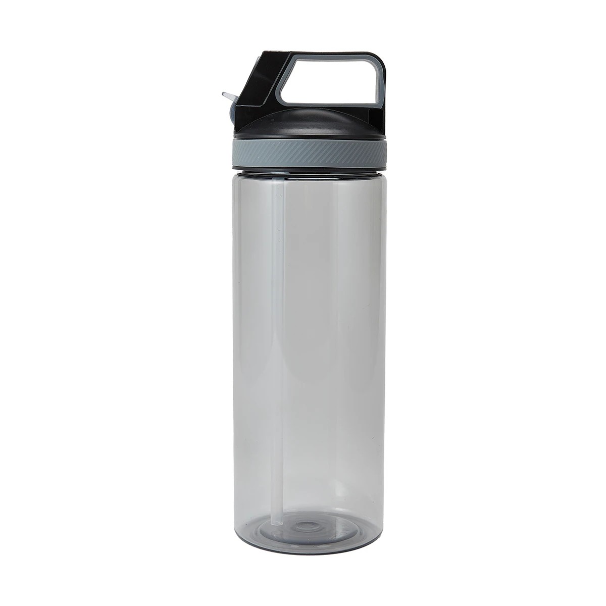 4 1L Charcoal Flip Top Drink Bottle with Handle, 4 of 9