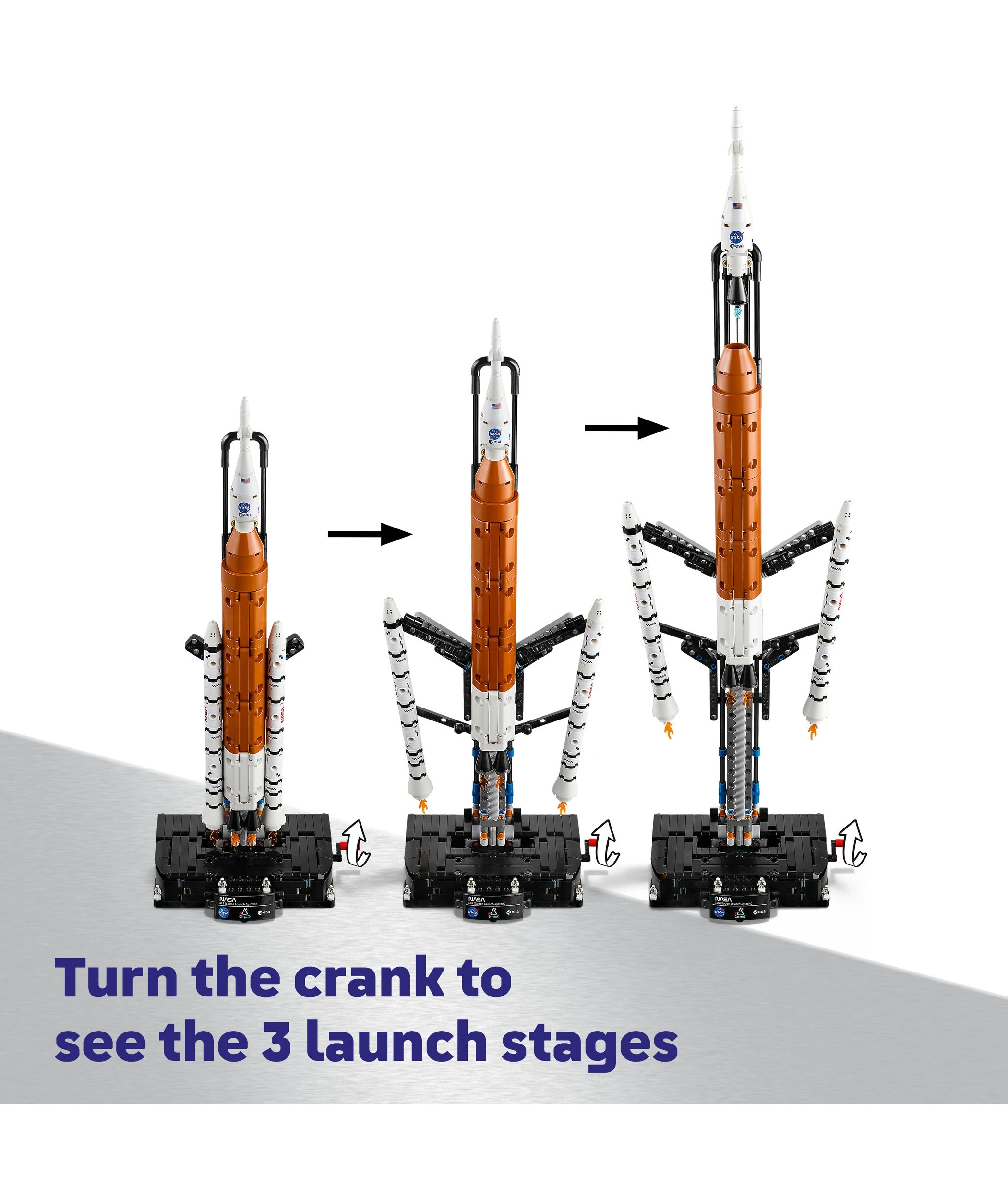 4 LEGO Technic NASA Artemis Space Launch System Rocket 42221, 4 of 10