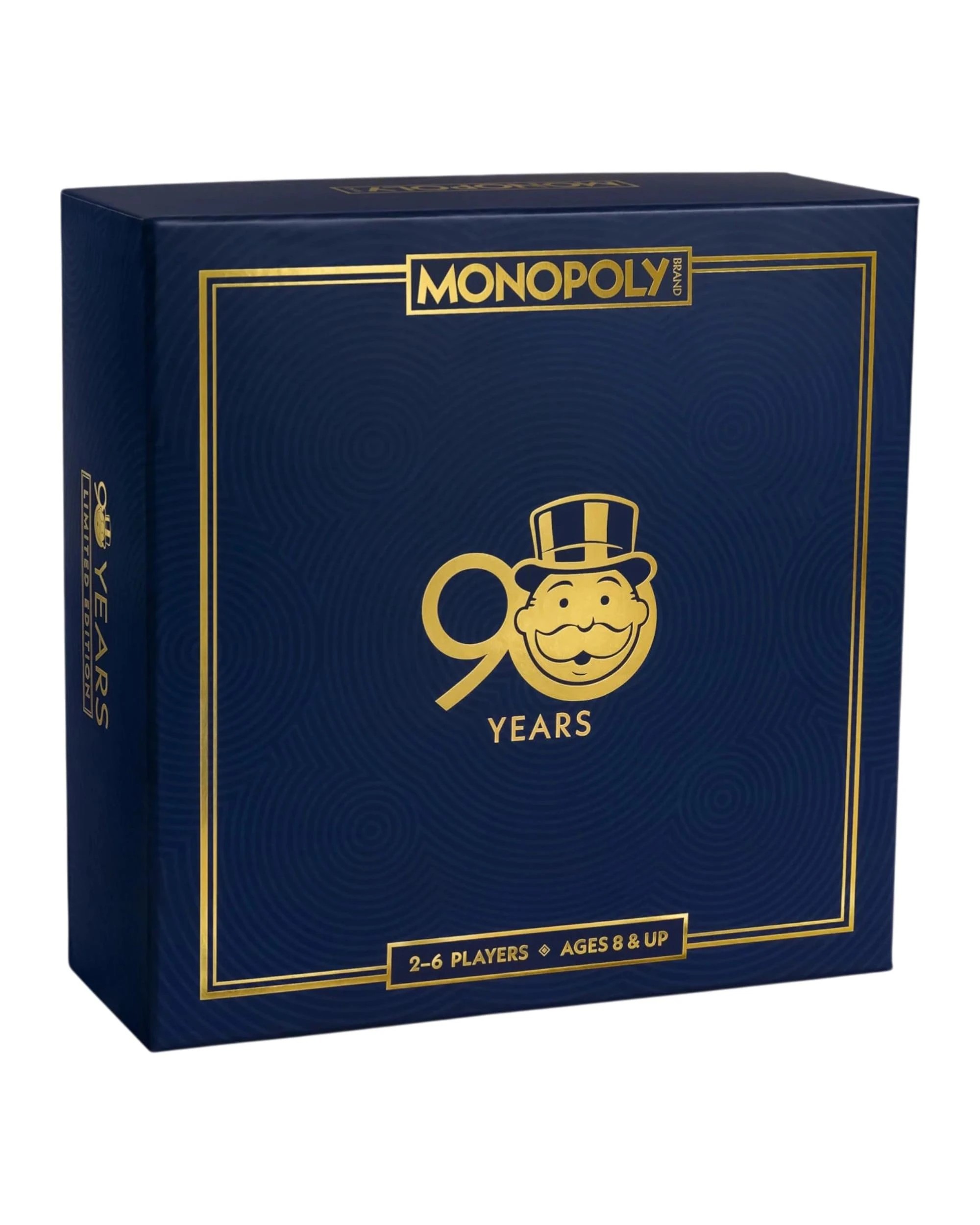 1 Monopoly 90th Anniversary Edition Board Game, 1 of 5