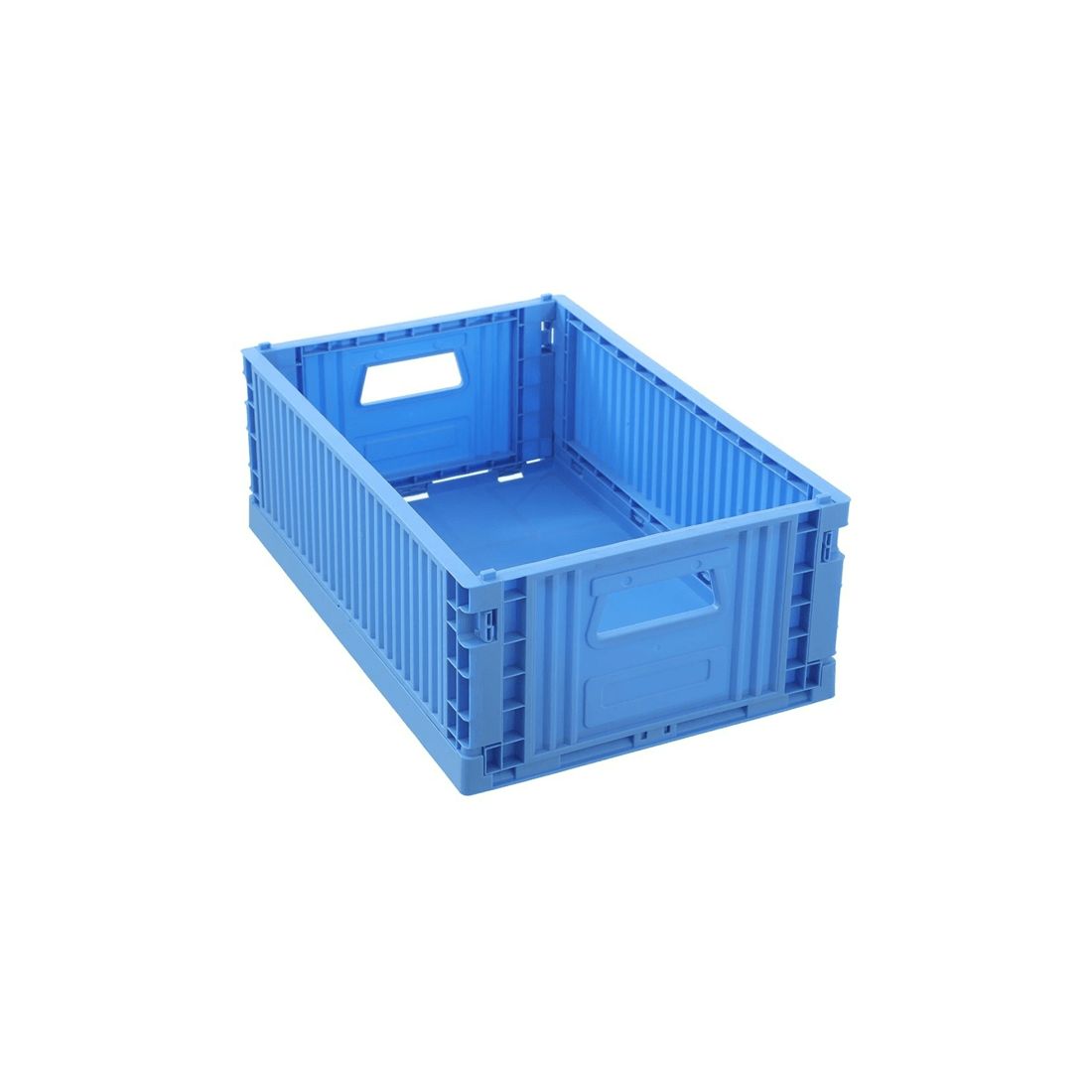 2 BOXSWEDEN Foldaway Crate Storage 43cm x 29cm x 16cm Collapsible Stackable
 - multi, 2 of 8