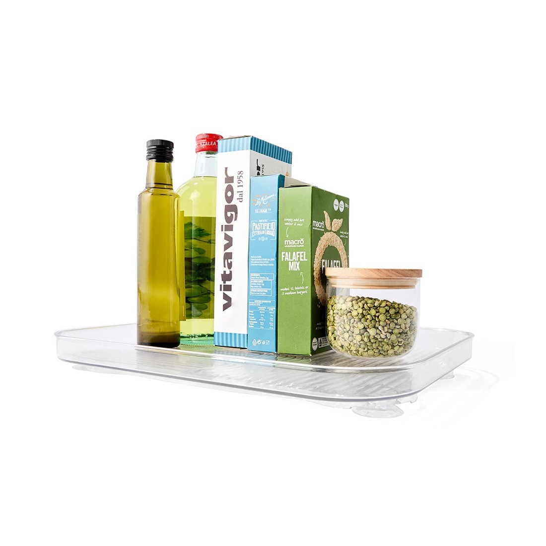 3 Clear Rectangular Turntable, 3 of 10