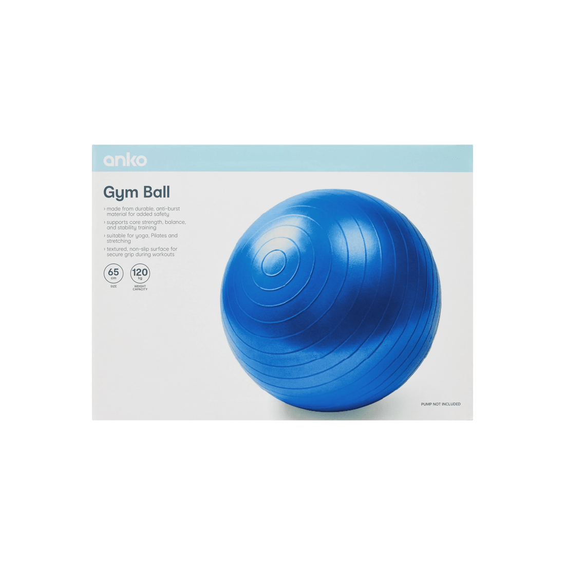 6 65cm Gym Ball, 6 of 6