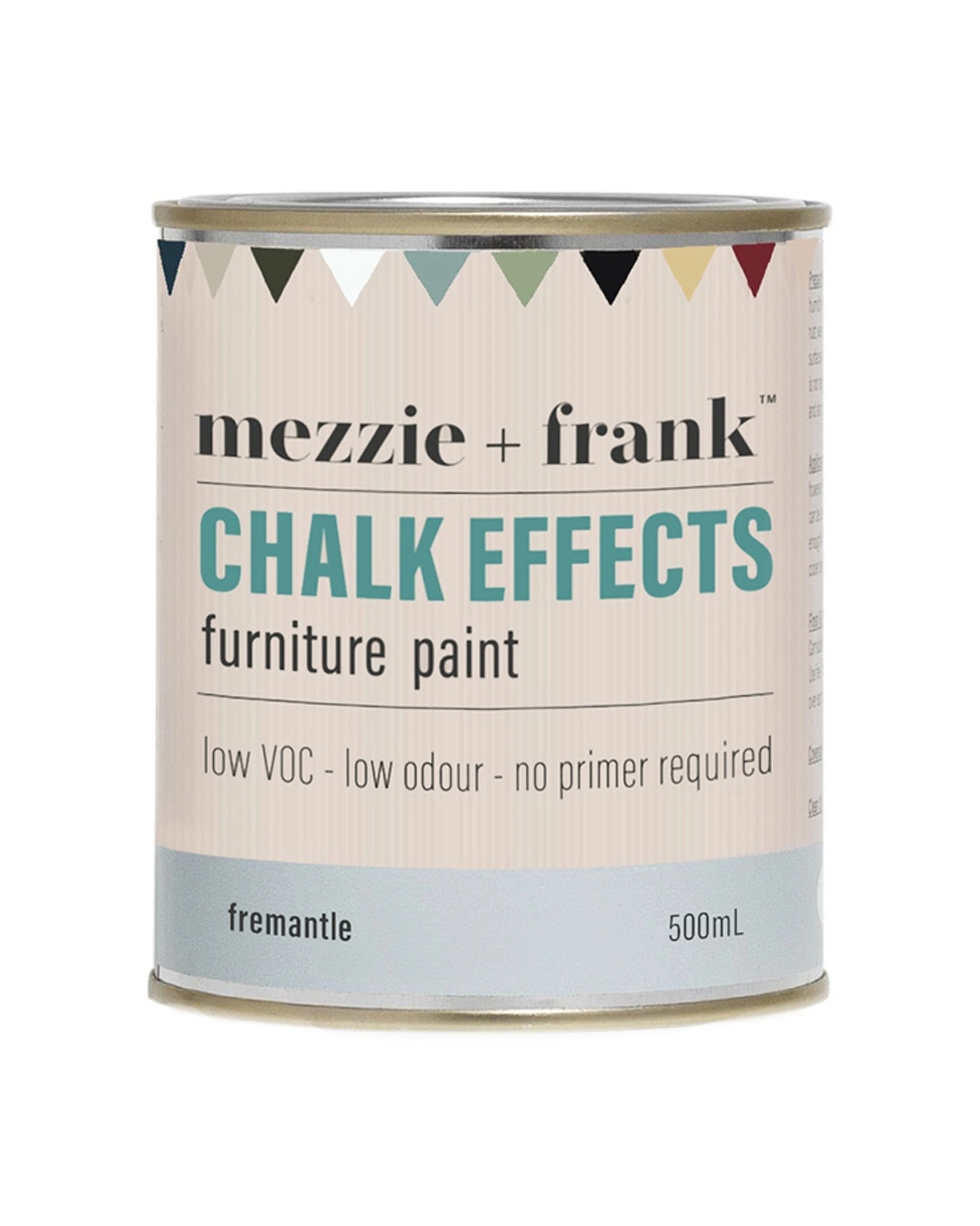 1 Mezzie+Frank Chalk Effect 0.5L Interior Water Based Furniture Paint Fremantle - Plain, 1 of 6