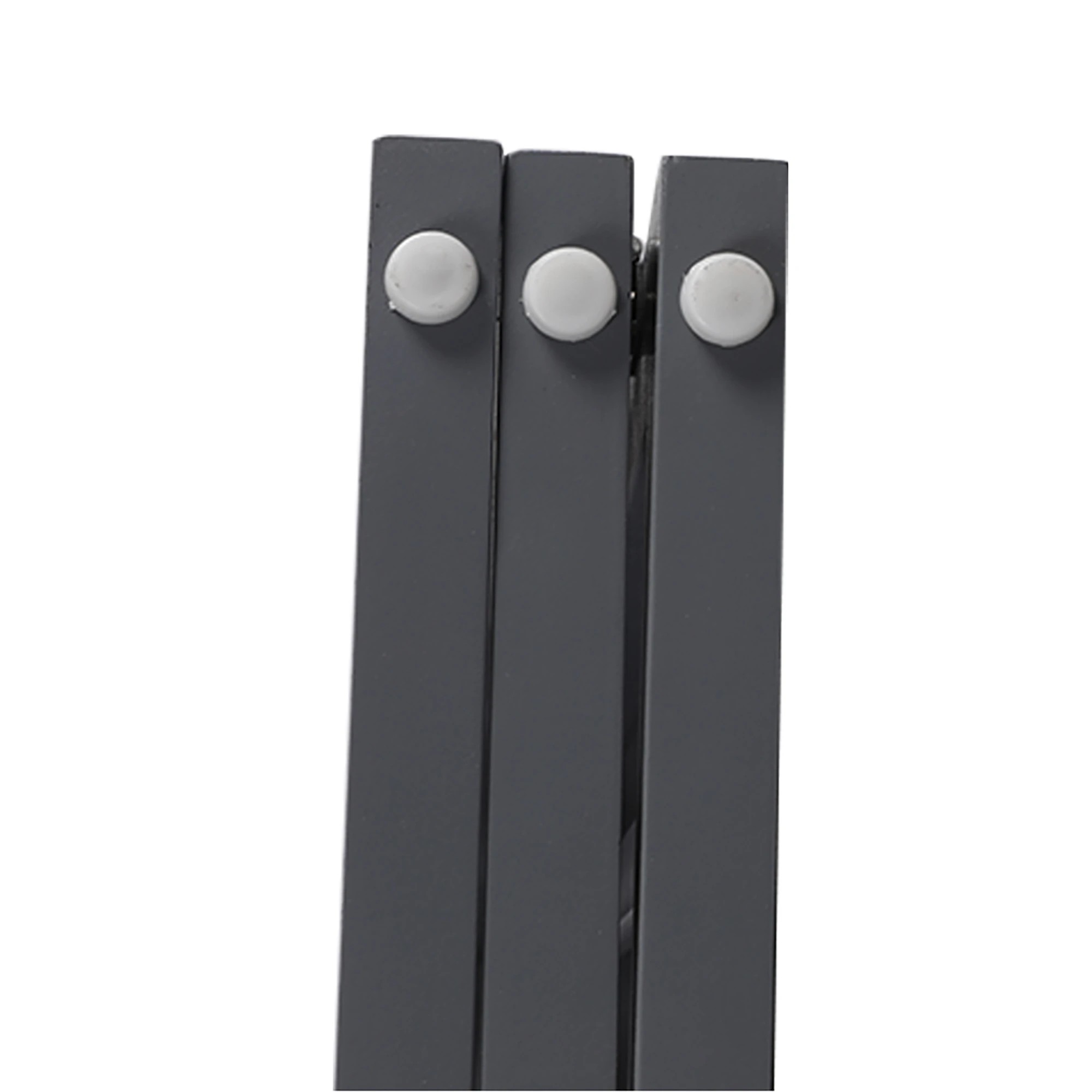 5 Pawz 3 Panels Wooden Pet Gate - Grey, 5 of 5