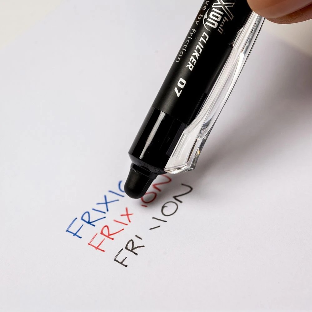 7 PILOT FriXion Clicker Erasable Gel Pen 0.7mm Black 4 Pack, 7 of 10