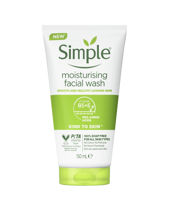 Simple Moisturising Facial Wash 150ml