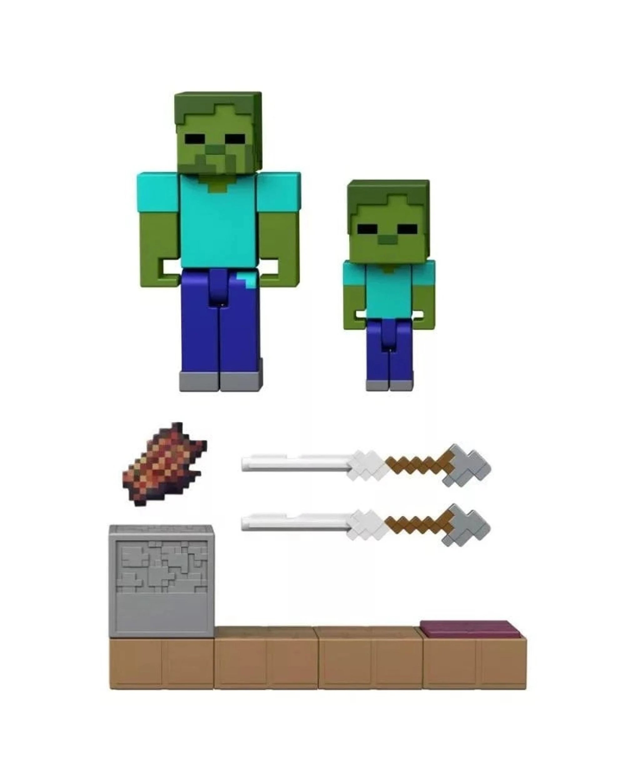 2 Minecraft Redstone Charged Zombie Arrow Trap, 2 of 5