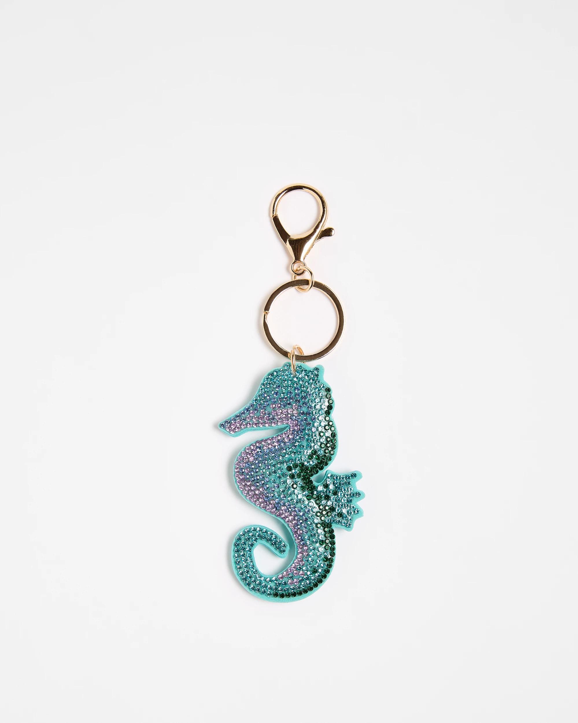 1 Target Kids Sparkle Seahorse Bag Charm SEAHORSE, 1 of 1