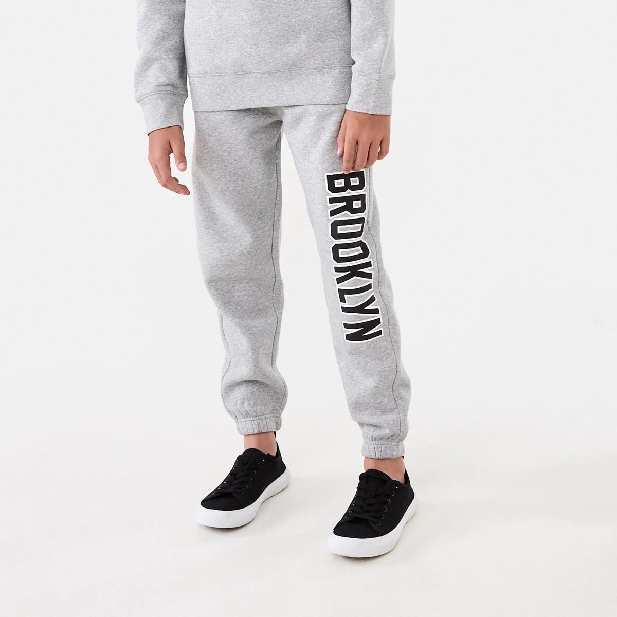 1 Print Trackpants Gry Brookl, 1 of 9
