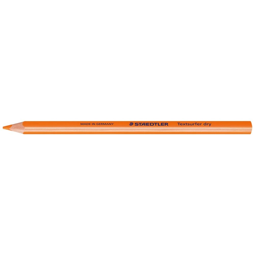 1 Staedtler Textsurfer Dry Highlighter Pencil Orange, 1 of 4