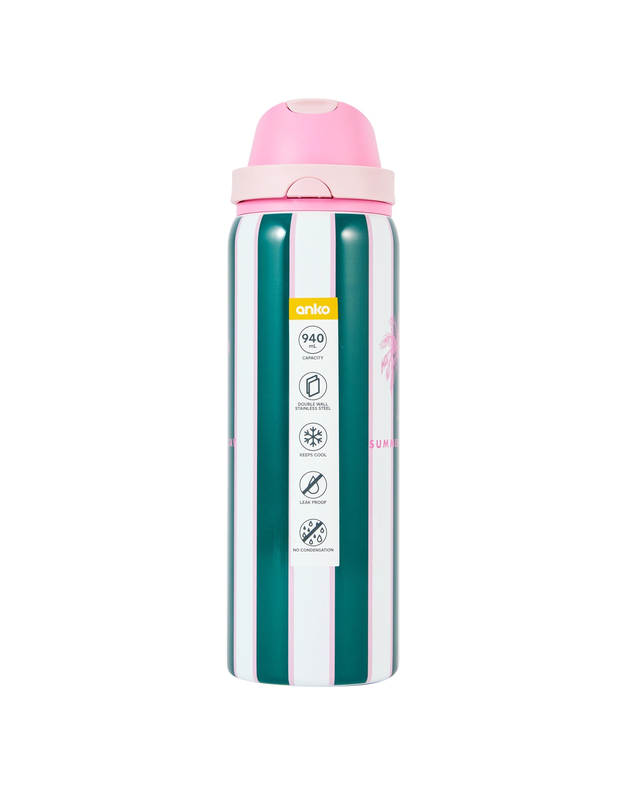 7 940ml Vacay Dual Lid Drink Bottle, 7 of 7