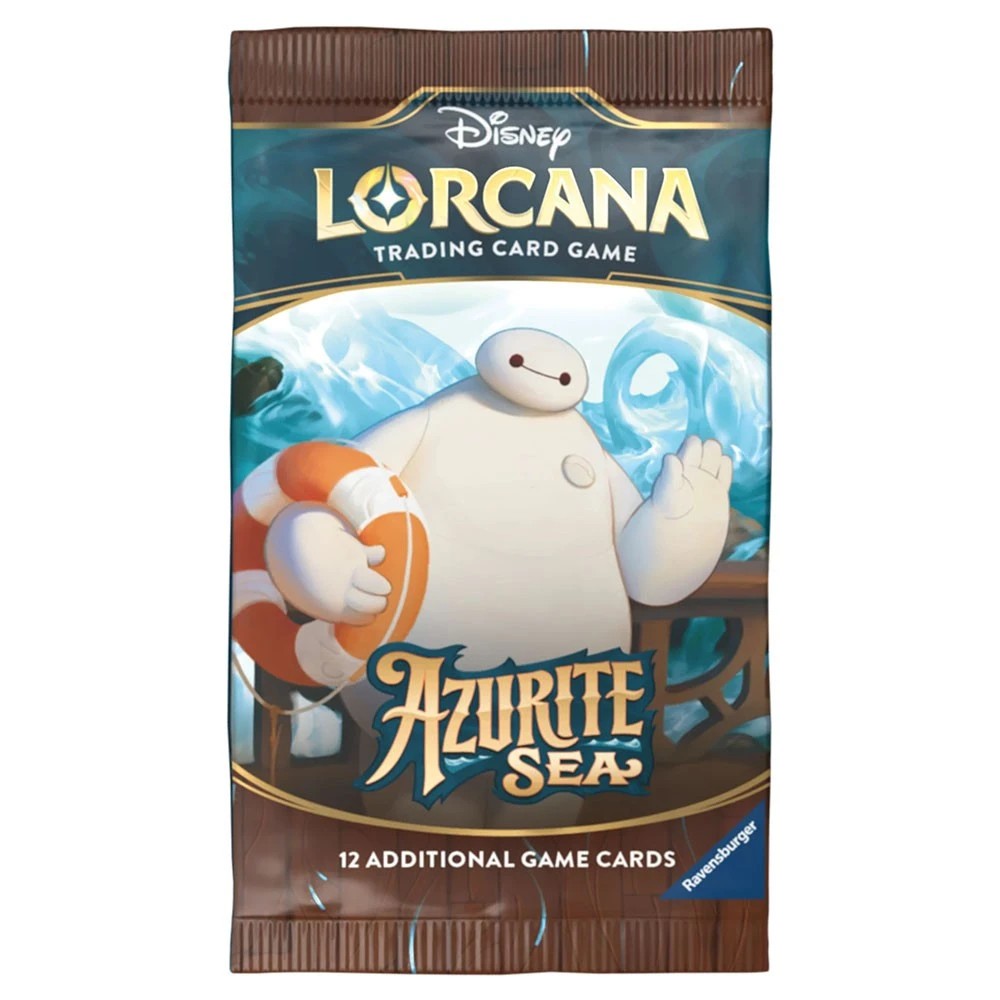 2 Disney Lorcana TCG: Azurite Sea Booster Pack, 2 of 3