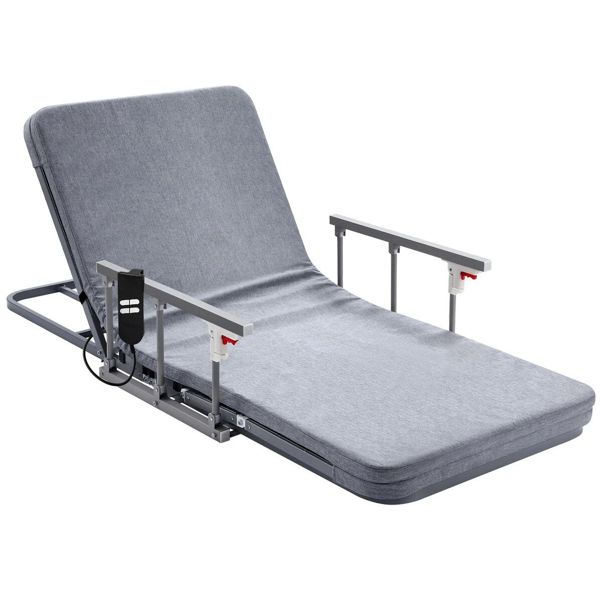 2 AUSWAY Electric Lift Bed Arm Back Leg Rest Bedrails Power Chair Lifter, 2 of 3