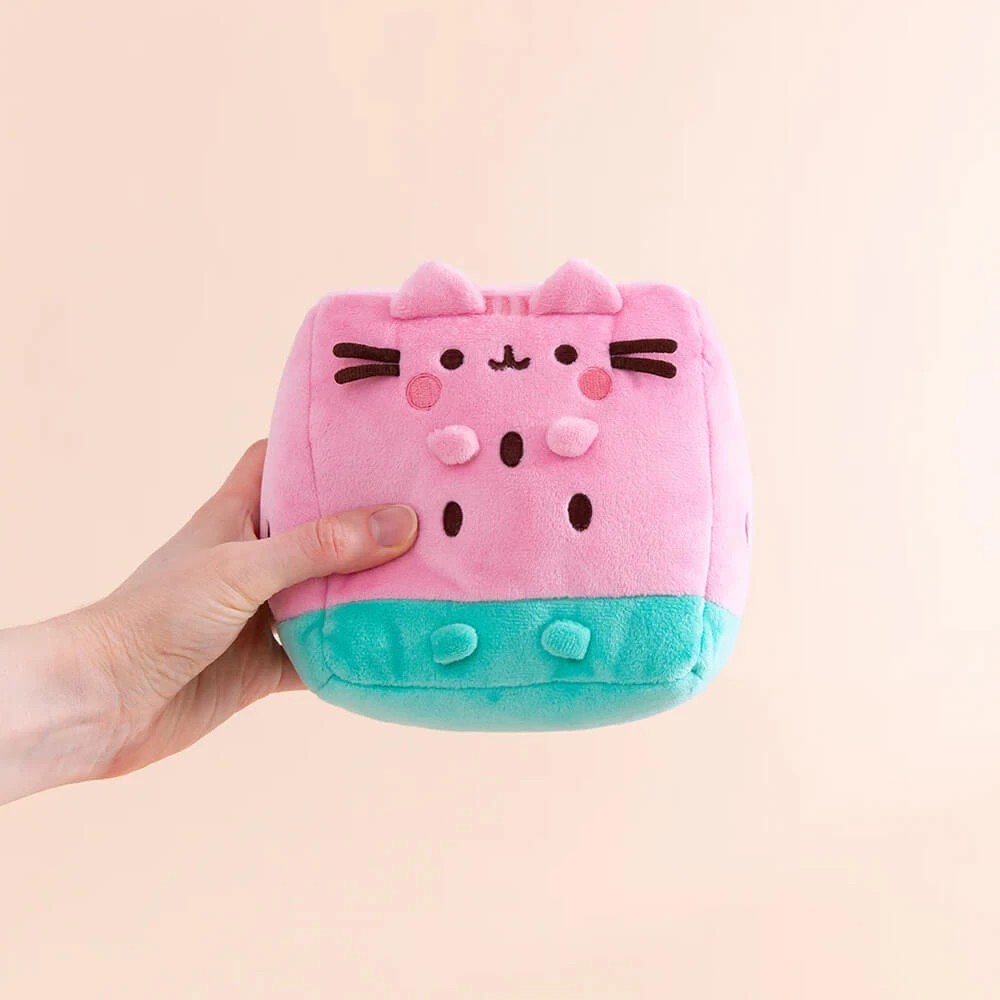 5 Pusheen - Fruits Watermelon Wedge, Fruit-Inspired Plush, Soft Toy, Pink, 15cm Height - Pink, 5 of 5