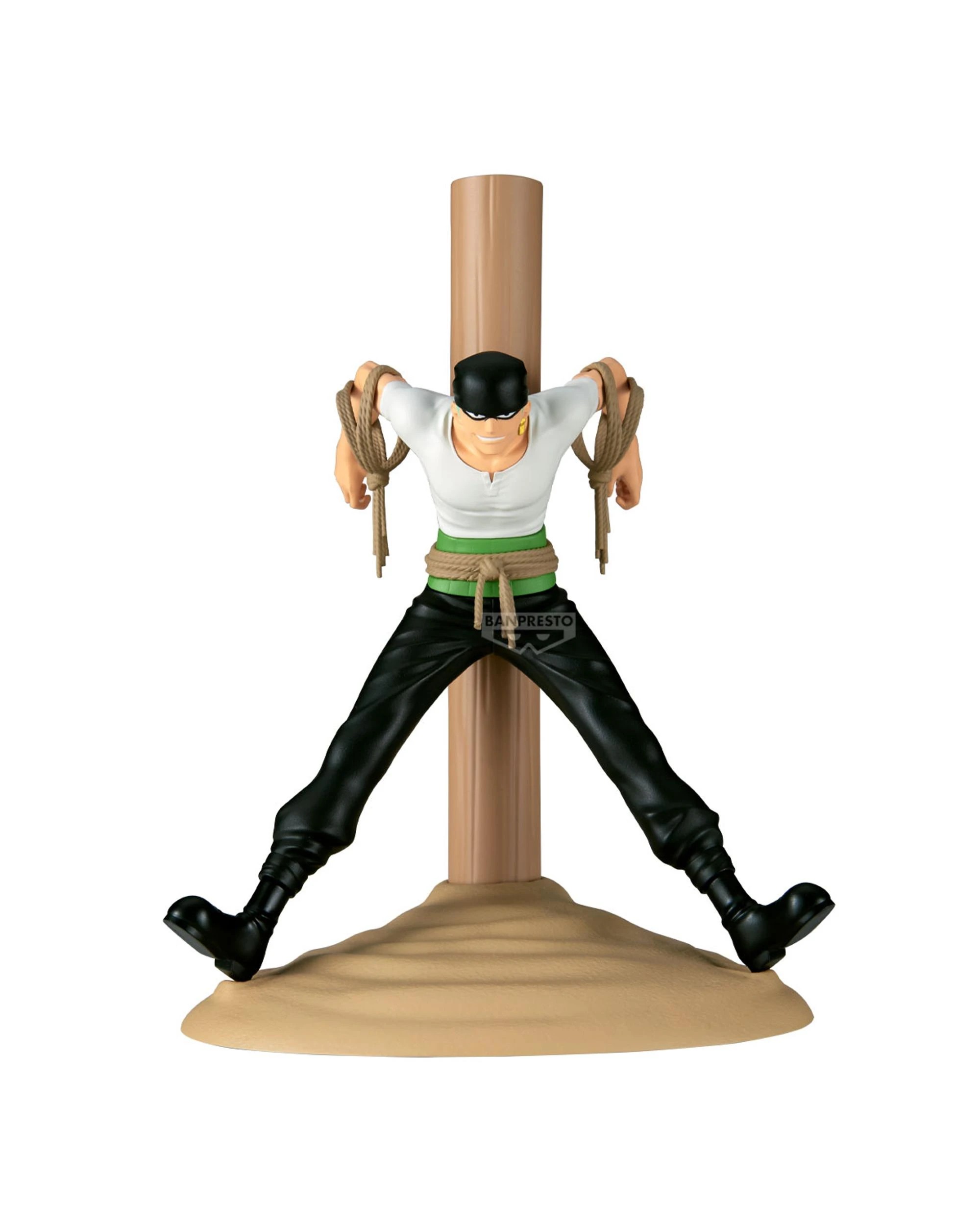 1 Banpresto FigLife One Piece Pirate Hunter Zoro Figure, 1 of 5