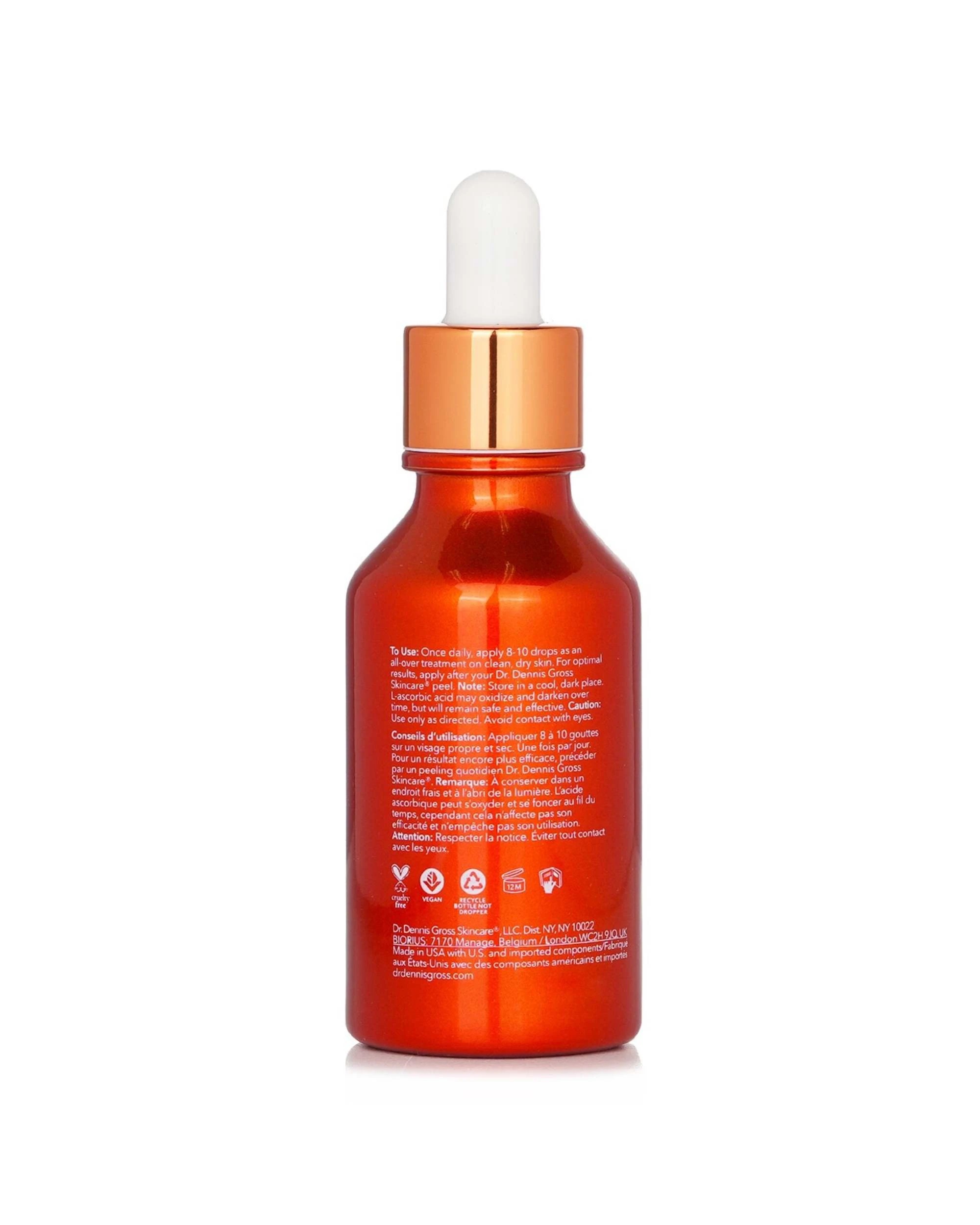 3 Dr Dennis Gross Vitamin C Lactic 15% Vitamin C Firm & Bright Serum  30ml/1oz, 3 of 3