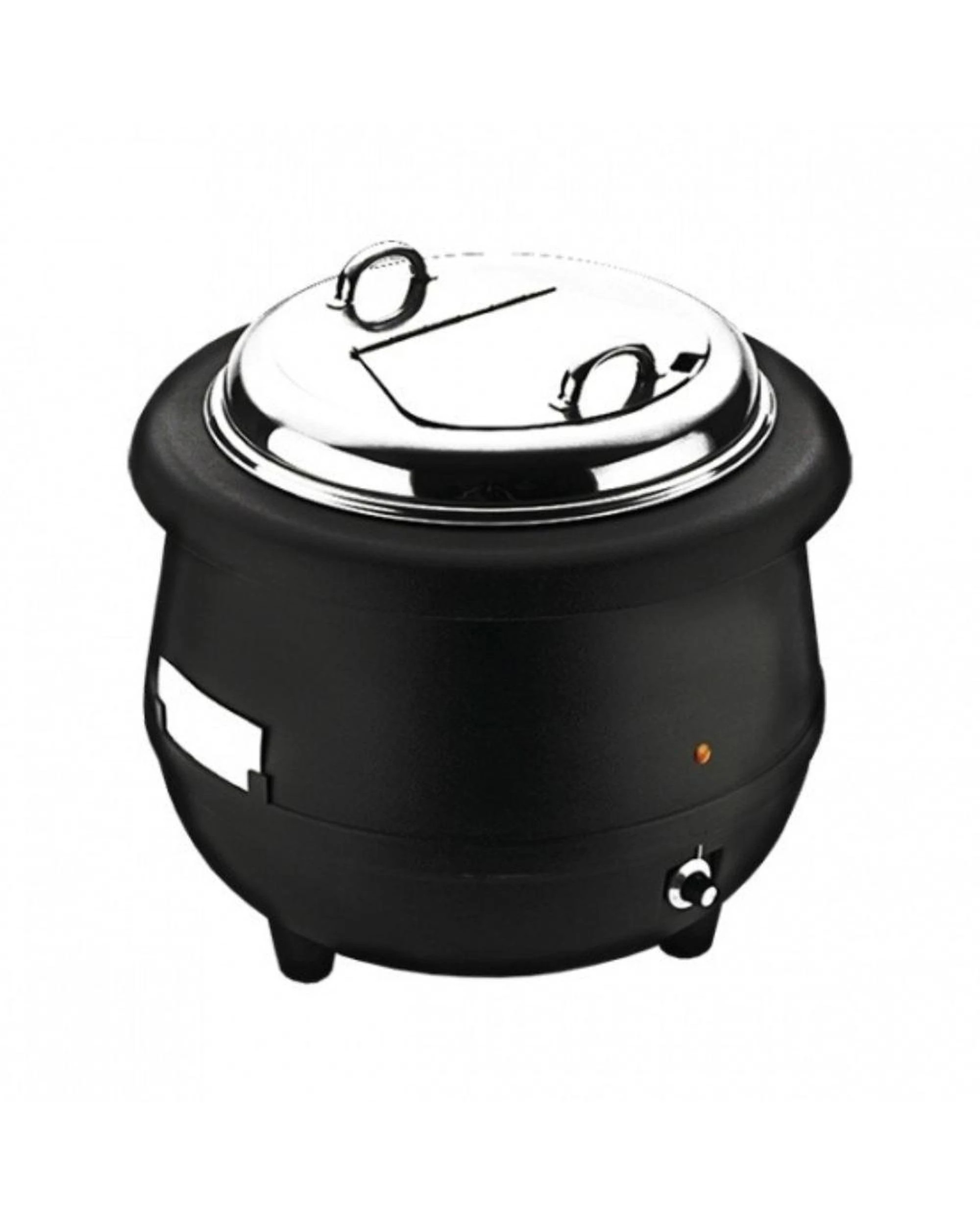 2 Sunnex 10L Soup Warmer  Black Commercial Sauce Curry Mulled Wine Candle Wax, 2 of 3