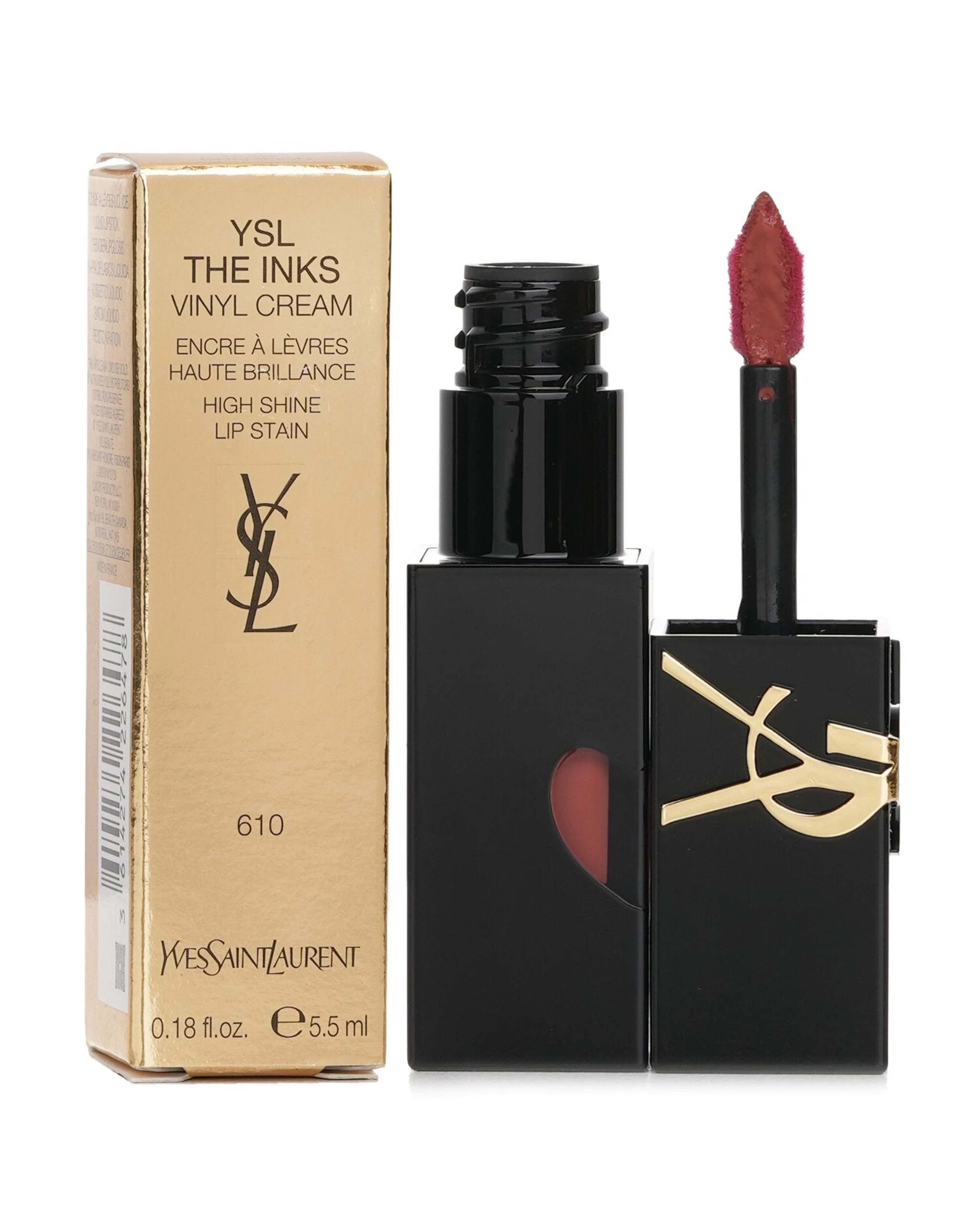 2 Yves Saint Laurent The Inks High Shine Lip Stain - # 610 Nude Champion  5.5ml, 2 of 3