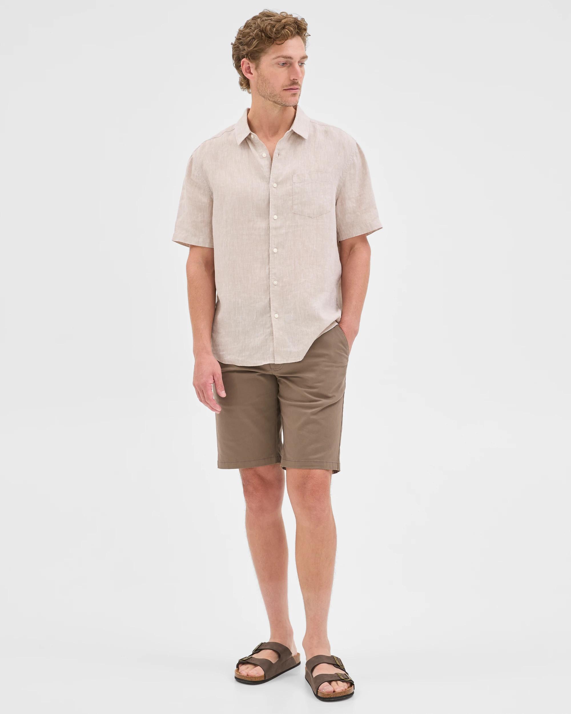 1 Target Australian Cotton Regular Stretch Chino Shorts FALCON, 1 of 7