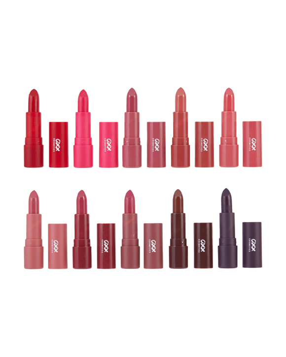 OXX Cosmetics 10 Piece Lipstick Collection
