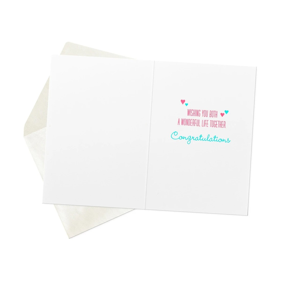 2 Hallmark Wedding Card - Heart Confetti, 2 of 3