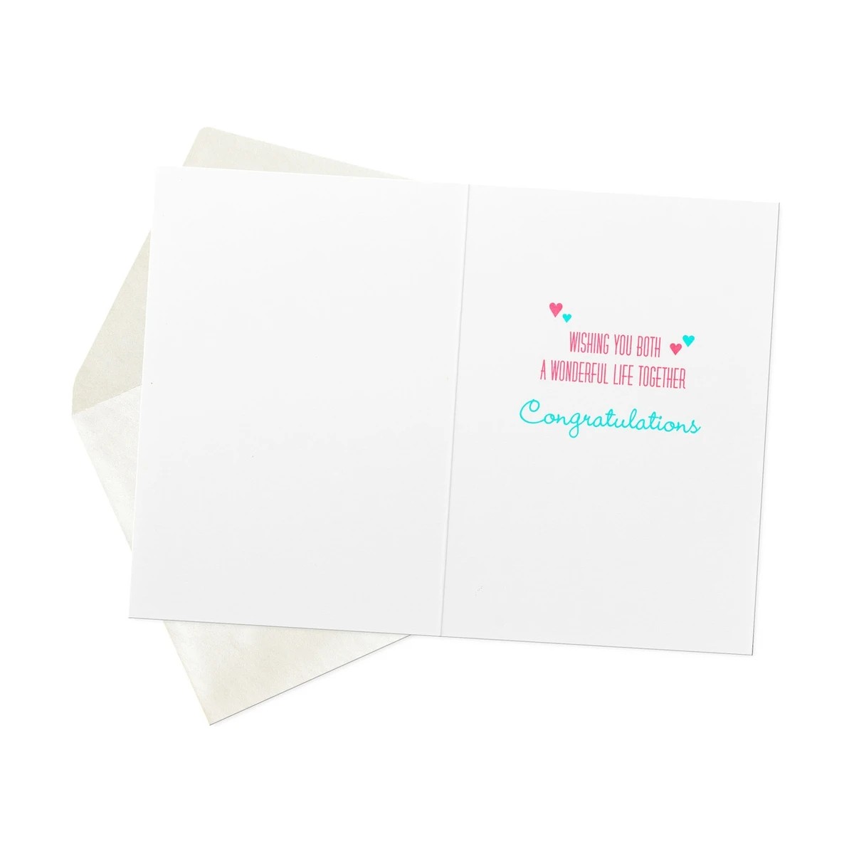2 Hallmark Wedding Card - Heart Confetti, 2 of 3