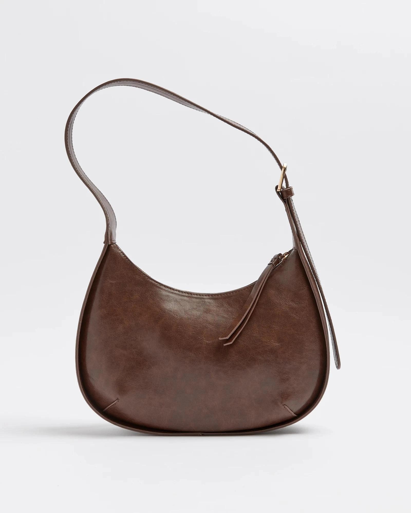 1 Target Half Moon Shoulder Bag BROWN, 1 of 2