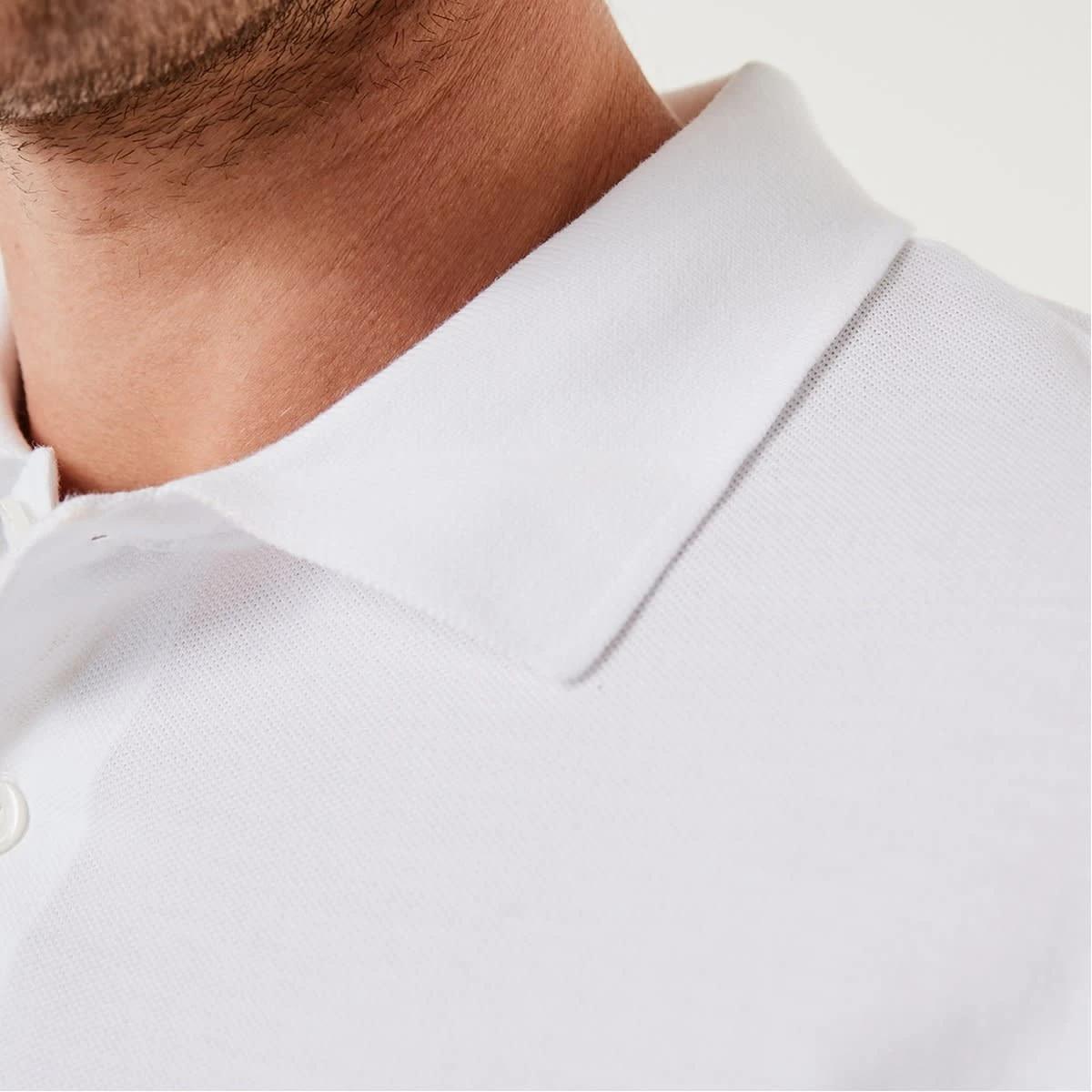 7 Basic Pique Polo White, 7 of 8