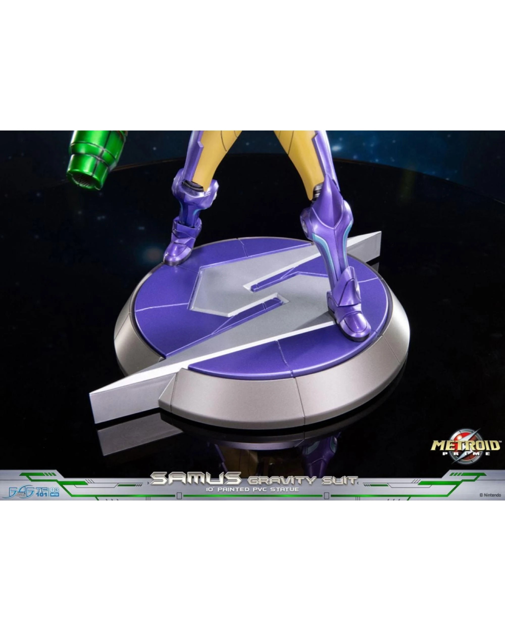 8 Metroid Prime Samus Gravity Suit PVC Statue Standard Edition, 8 of 10