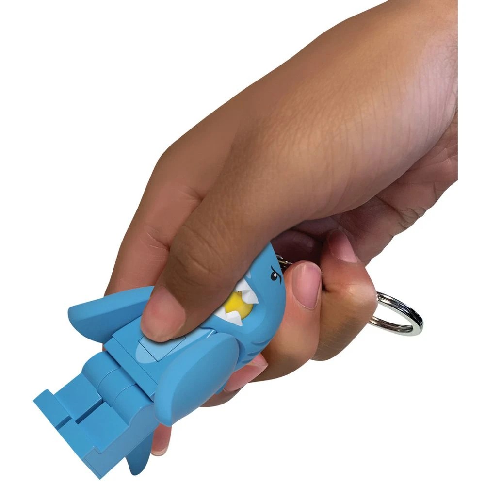 3 Lego Shark Man LEDLITE Keyring, 3 of 8