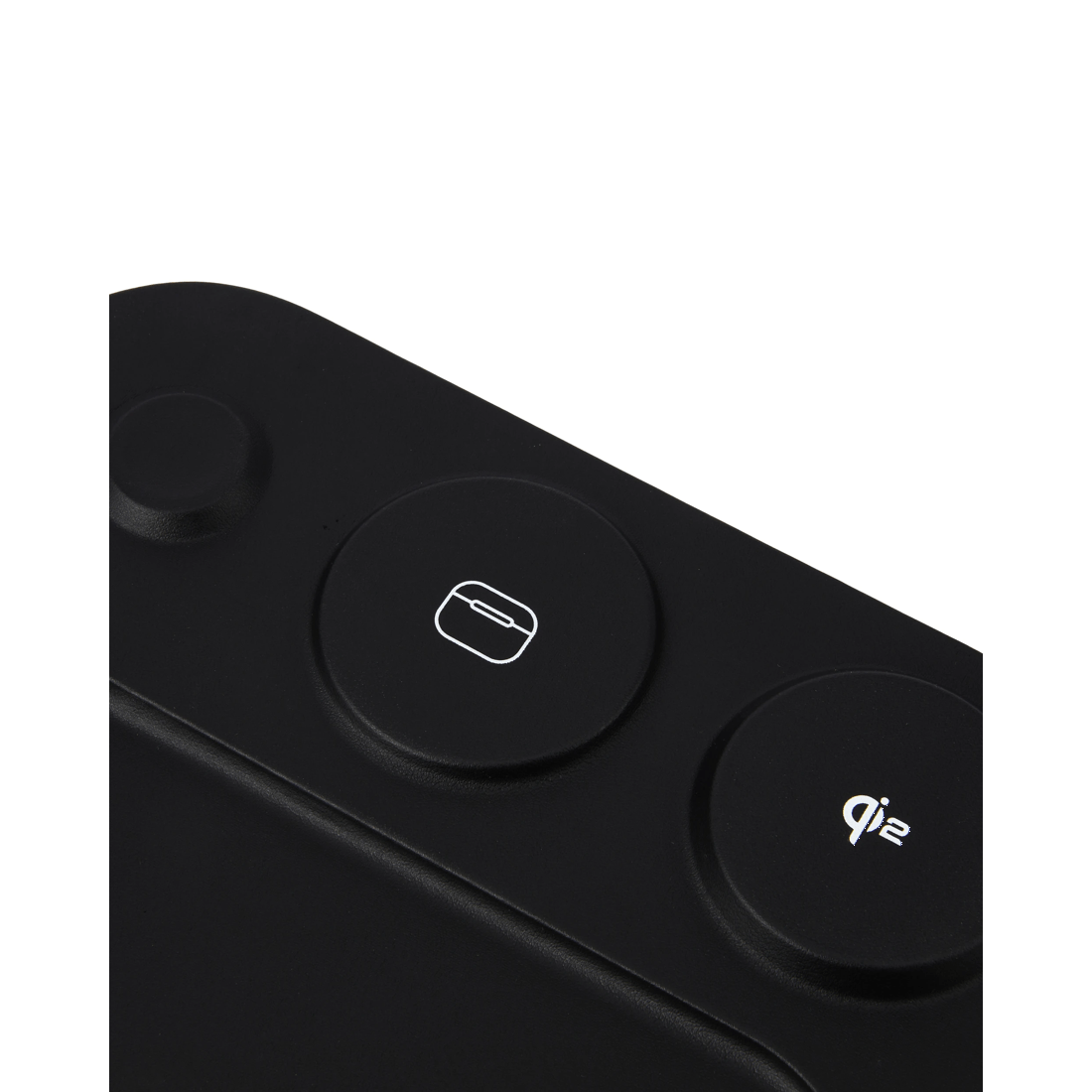 4 3-in-1 Wireless Charger Tray - Black, 4 of 9