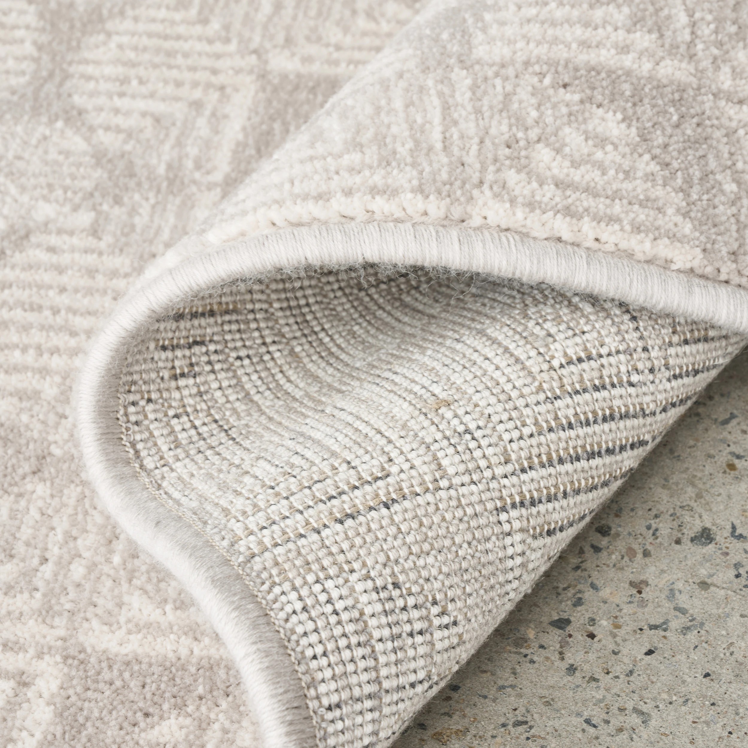 7 Common Ground Rugs Bohemia Niko Nz Wool Pile-230x160 cm Rug - Silver, 7 of 7