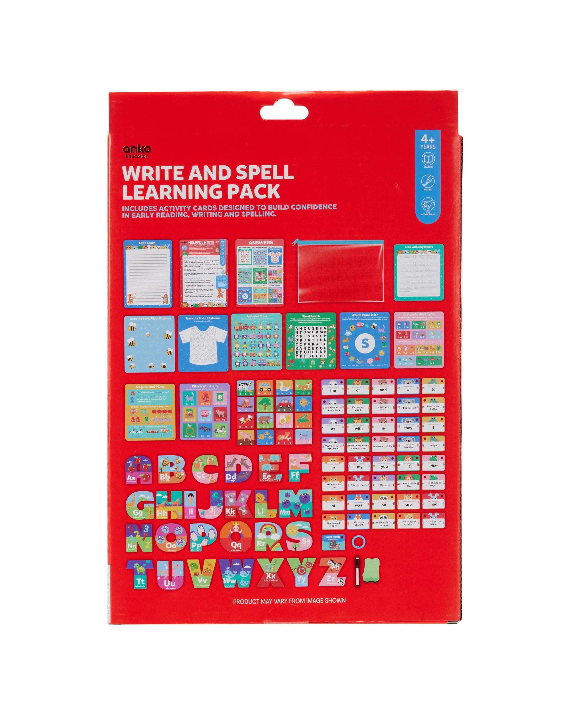 9 75 Piece Write and Spell Learning Pack, 9 of 9