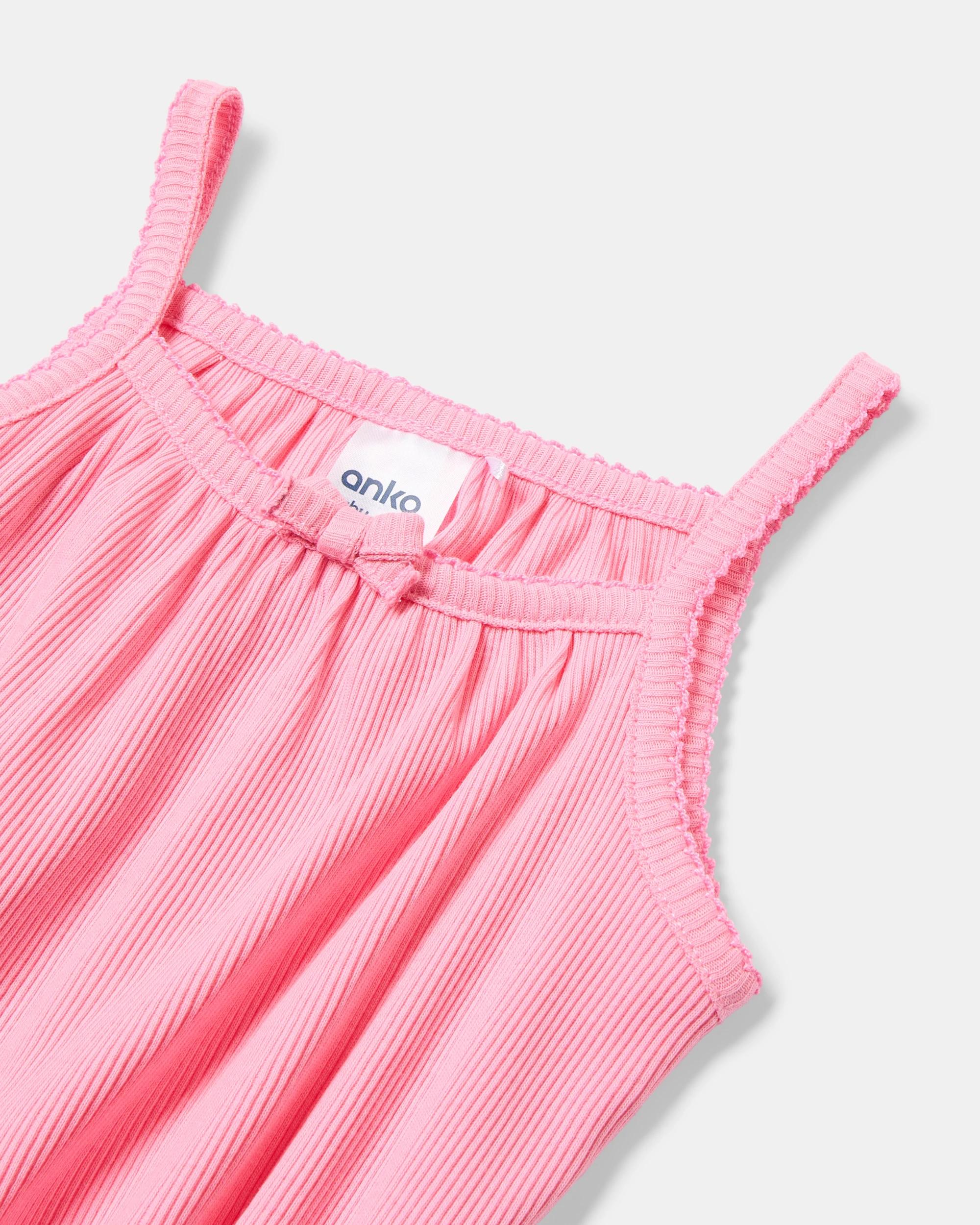 7 3 Pack Sleeveless Rib Bodysuits Fruit Strp, 7 of 9