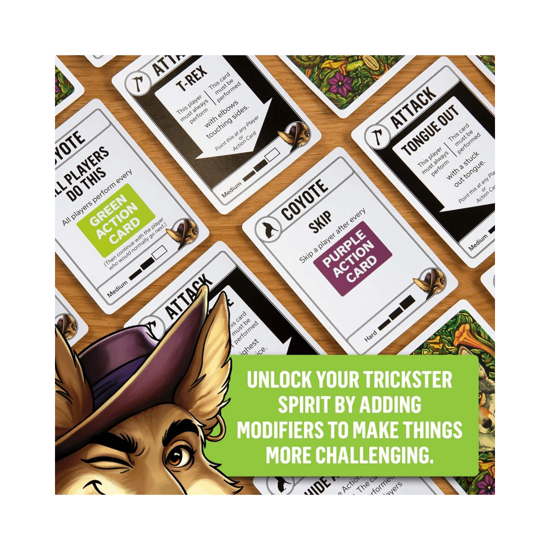 5 Exploding Kittens LLC Coyote Card Game, 5 of 8