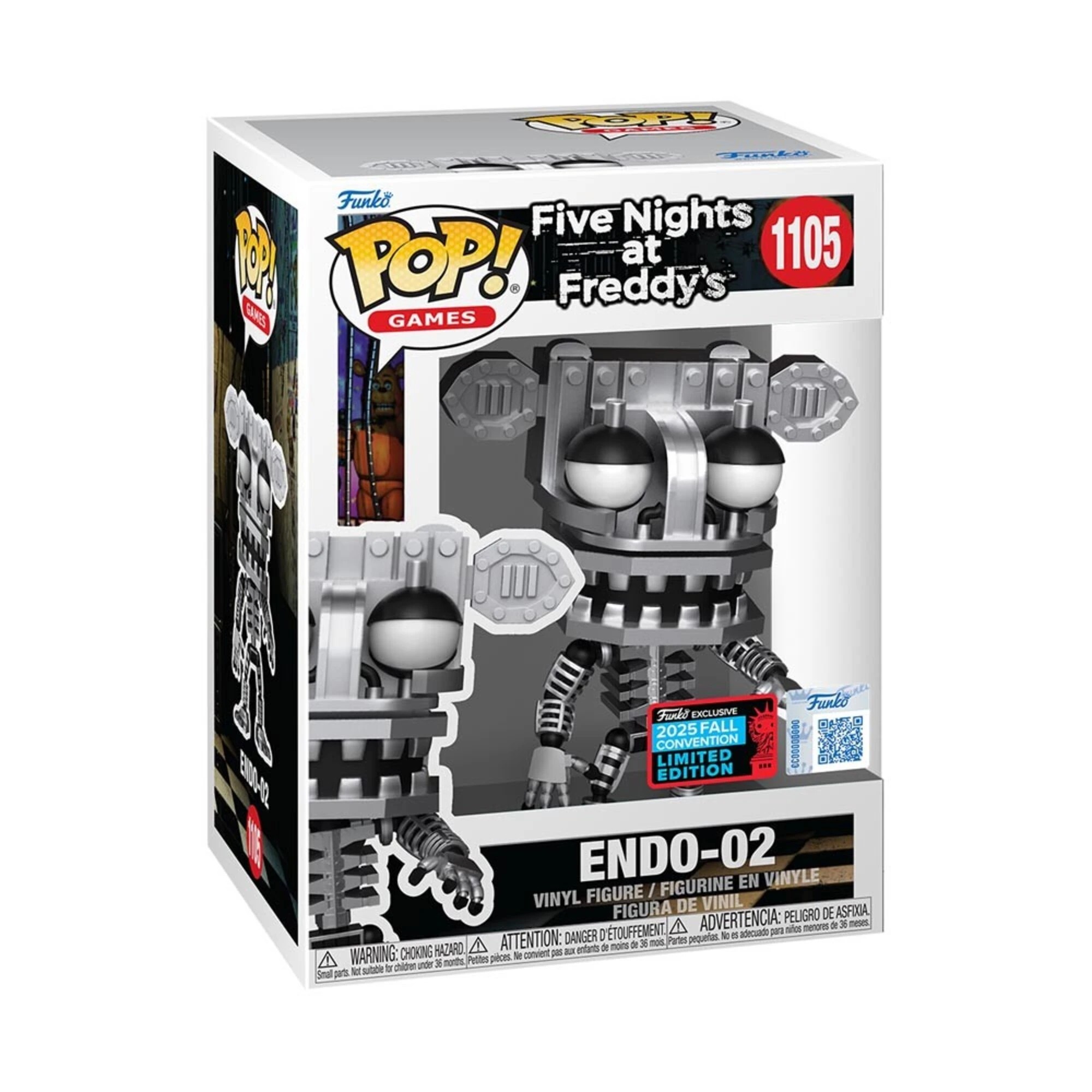 2 Five Nights at Freddy's - Endo-02 NYCC 2025 Pop! Vinyl Figure, 2 of 3