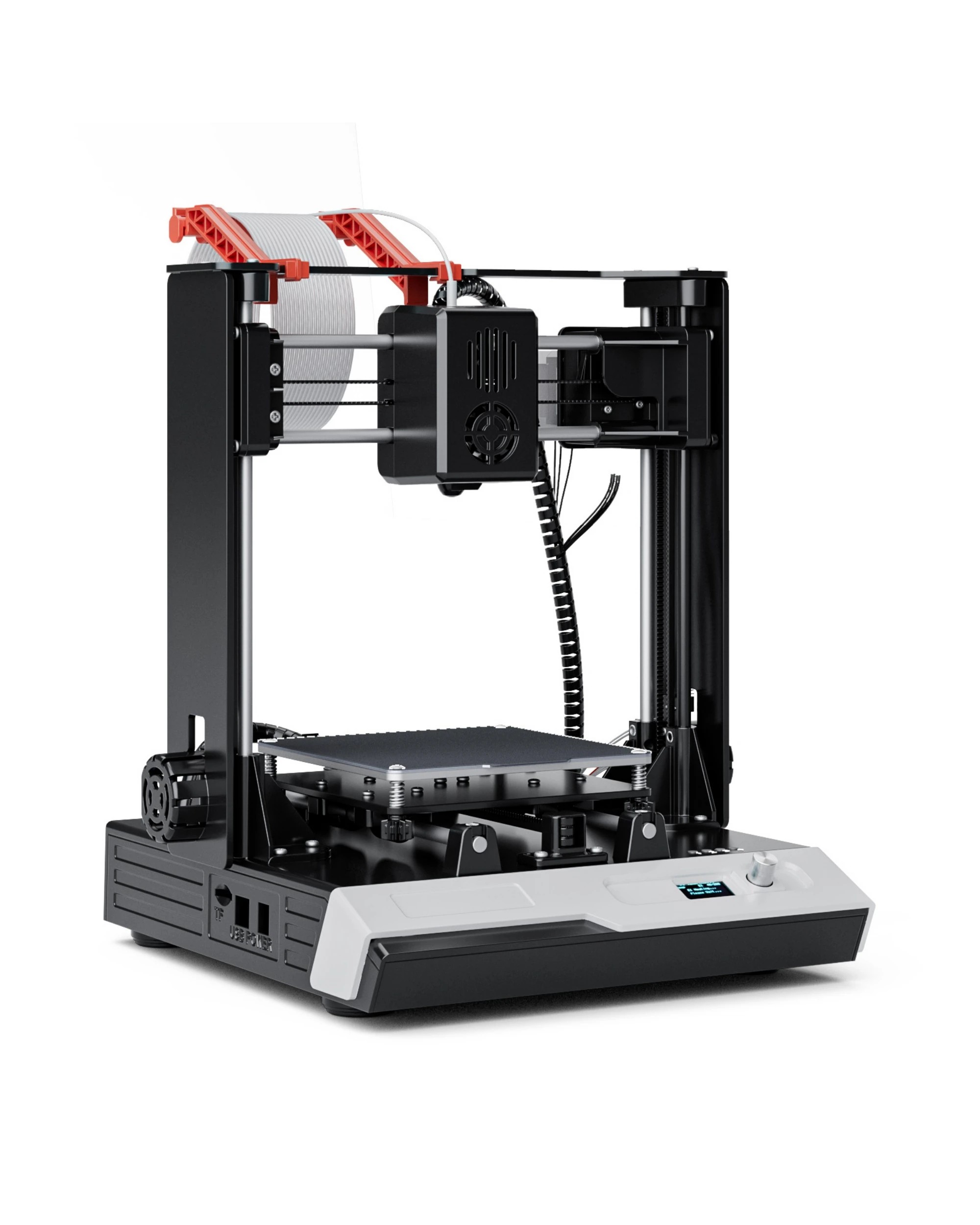2 Advwin 3D Printer 120mm/s High Speed Accuracy  100³ mm 60°C Heated Build Plate - Black, 2 of 6