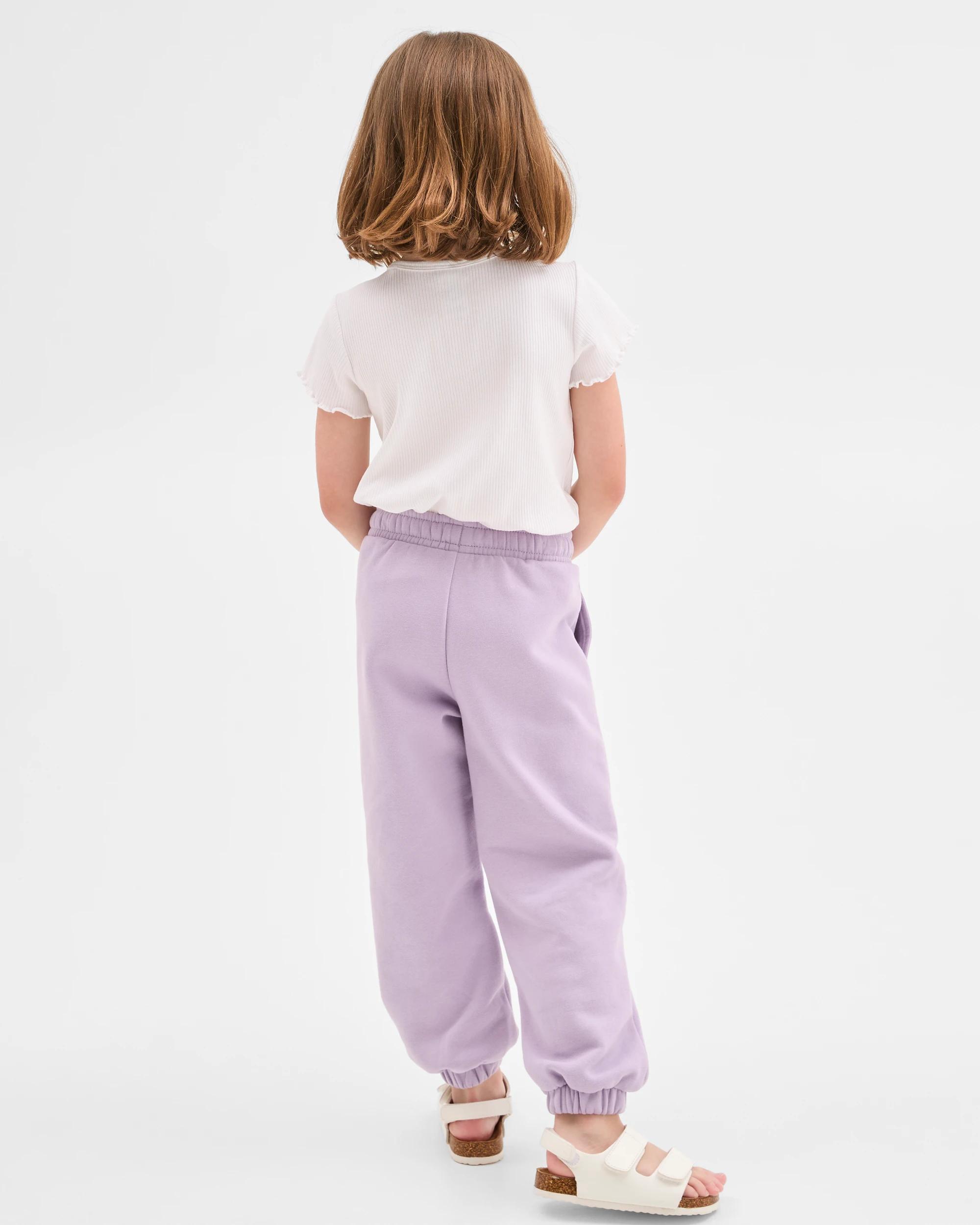 4 Target Kids Australian Cotton Blend Core Trackpants PURPLE, 4 of 6