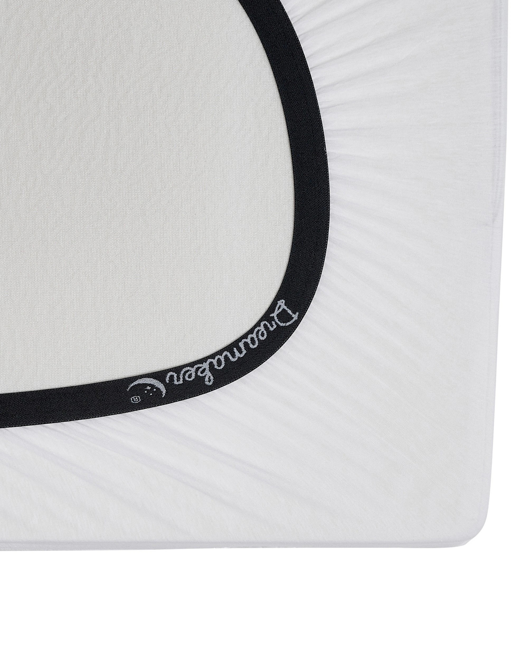 3 Dreamaker Baby 260gsm Co Sleeper Waterproof Fitted Mattress Protector - White, 3 of 8