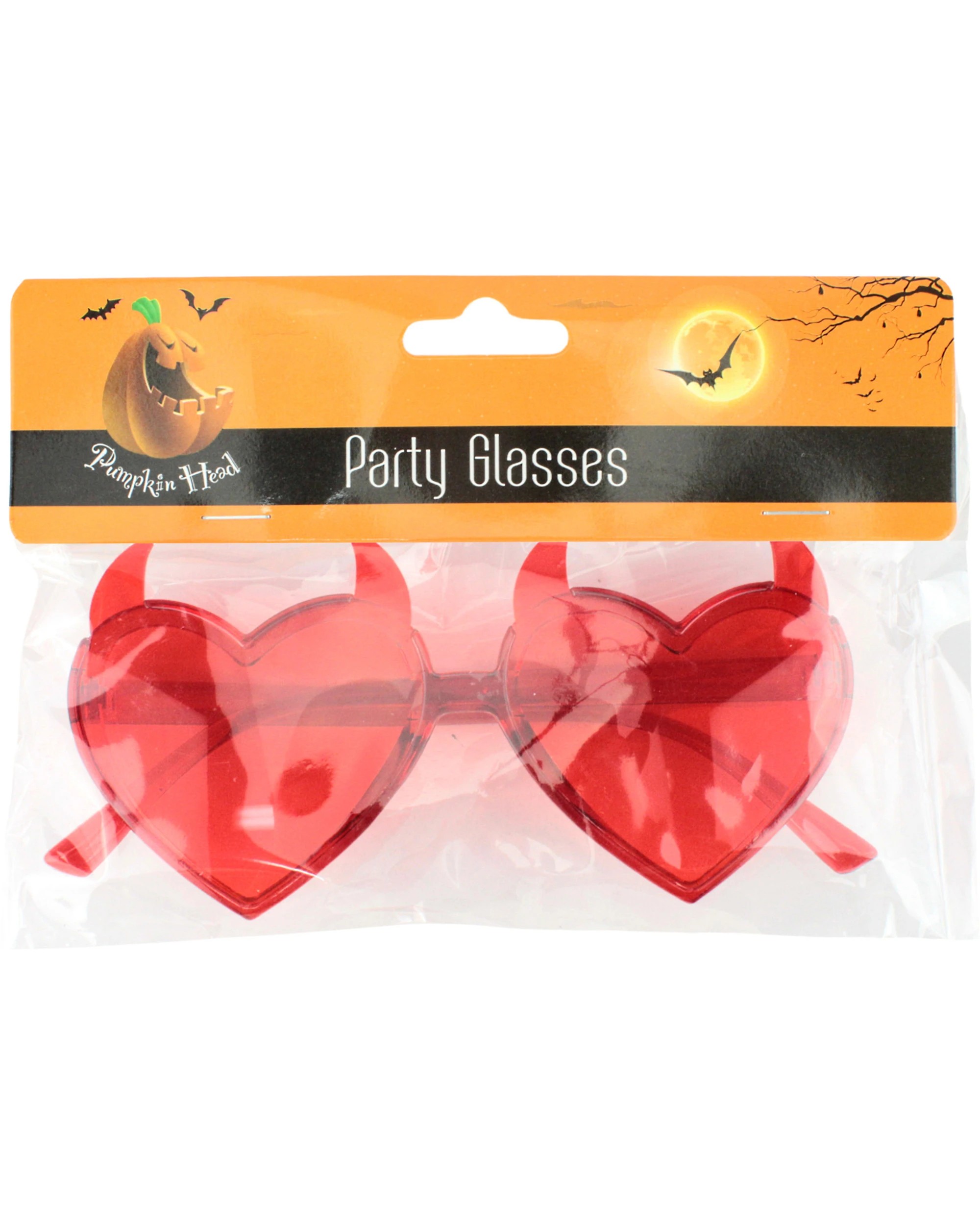 3 Oceana Horned Devil Party Glasses - One Size - Red, 3 of 4