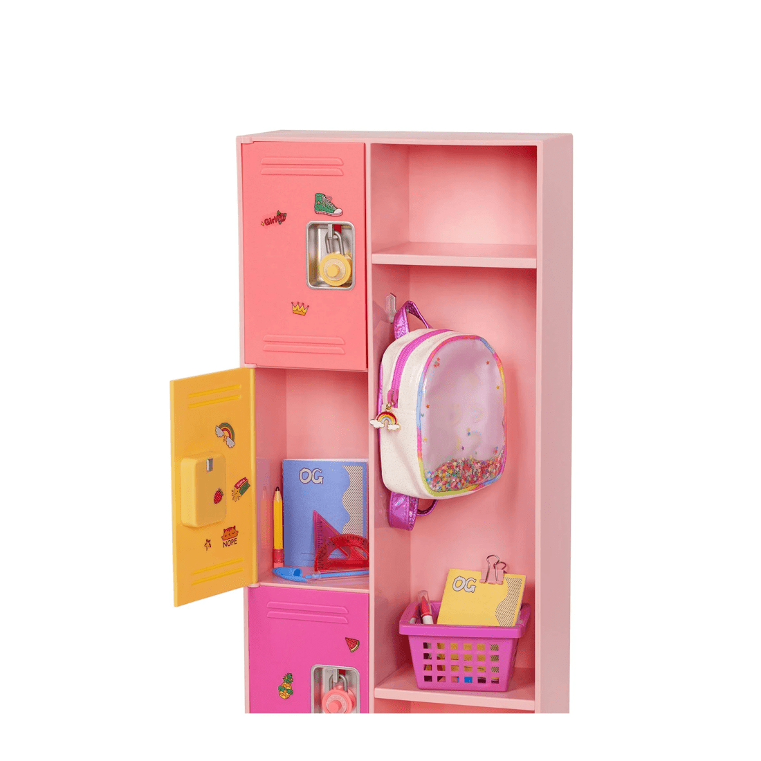3 Our Generation School Spirit Locker Set - Multi, 3 of 5
