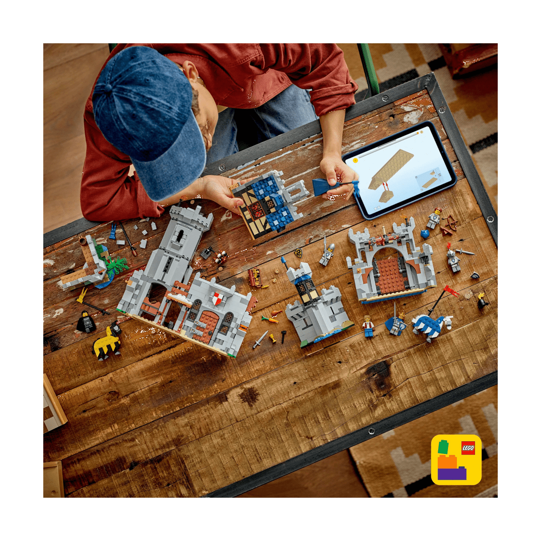 7 LEGO Creator Medieval Horse Knight Castle 31168, 7 of 10