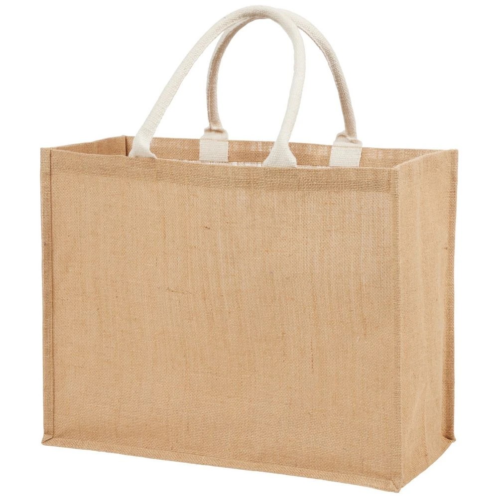 2 J.Burrows Laminated Jute Bag Large, 2 of 3