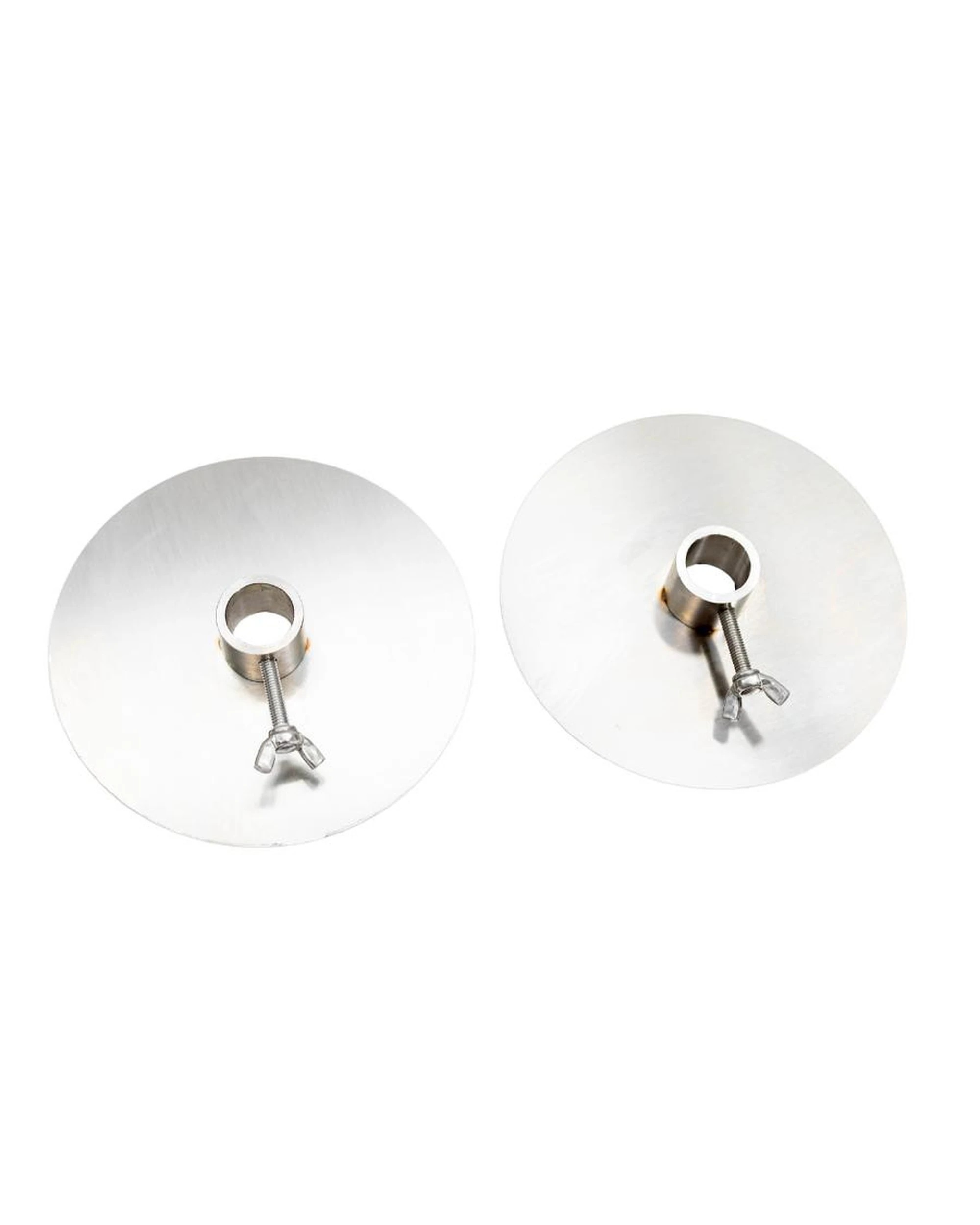 4 Flaming Coals 2x Souvlaki Gyros Disc and Plate - 22mm Round Collar, 4 of 10
