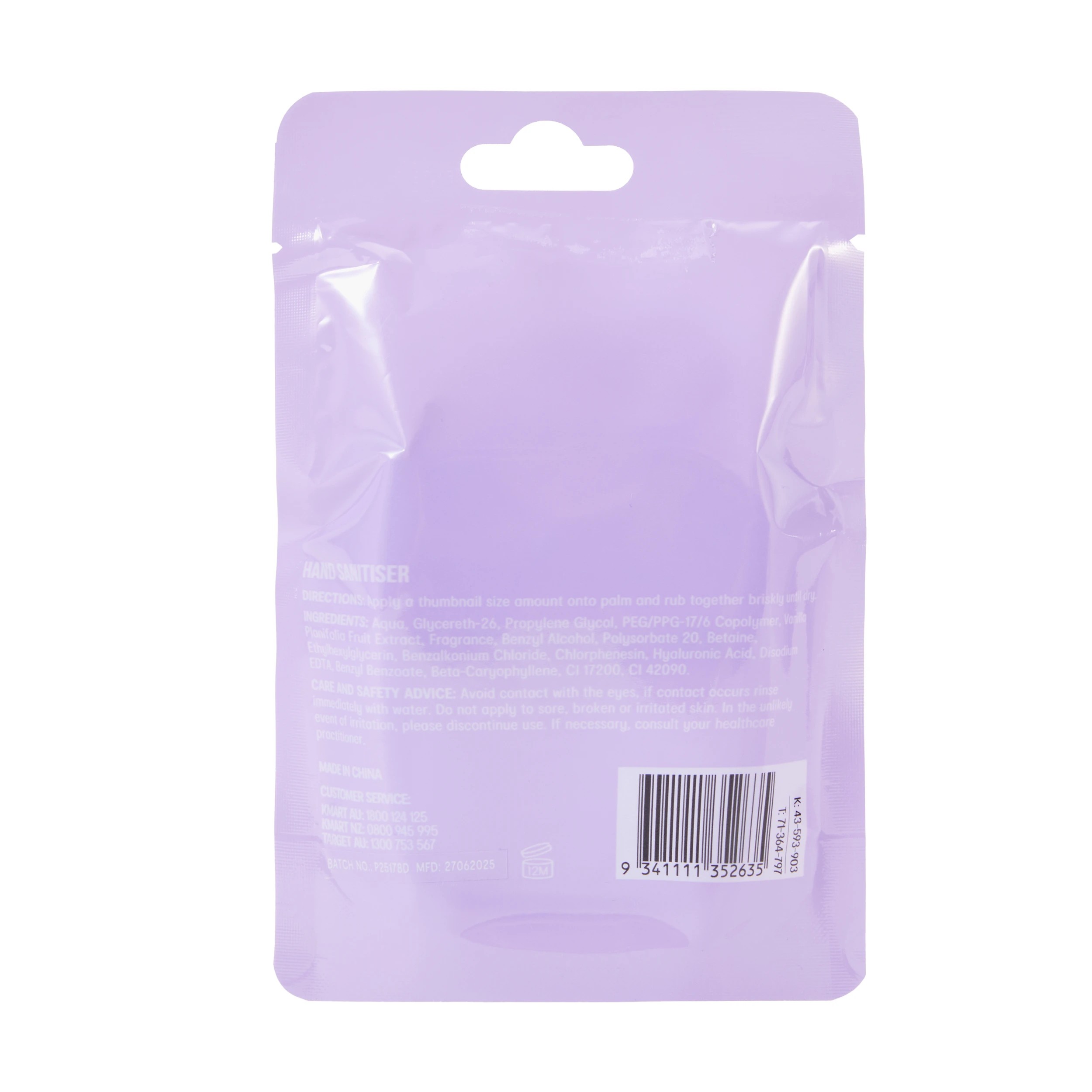 6 OXX Bodycare Hand Sanitiser 30ml - Vanilla Scented, 6 of 6