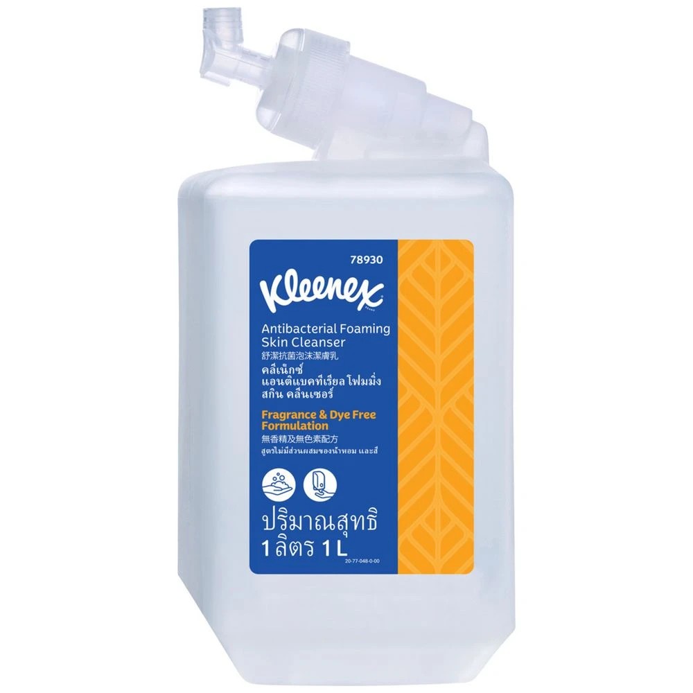 3 Kleenex Antibacterial Foaming Skin Cleanser 1000mL Cart 6 Pk, 3 of 4