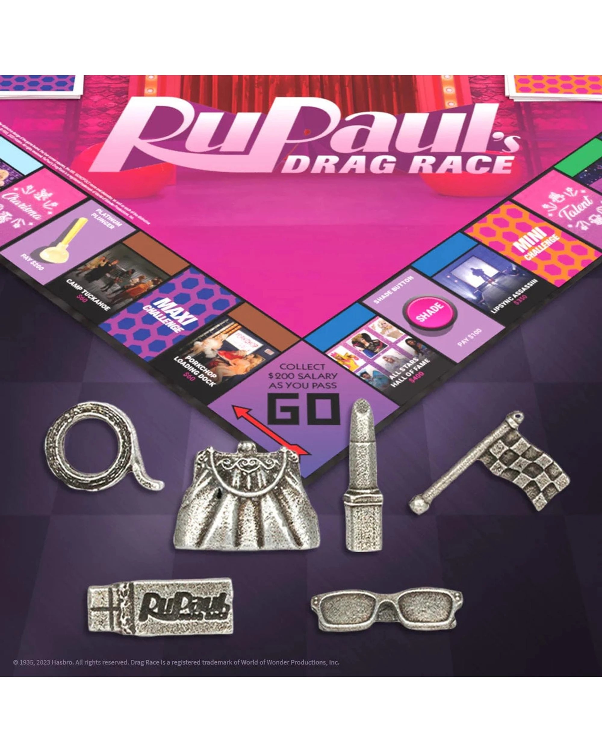 8 Winning Moves Monopoly RuPauls Drag Race Board Game, 8 of 8
