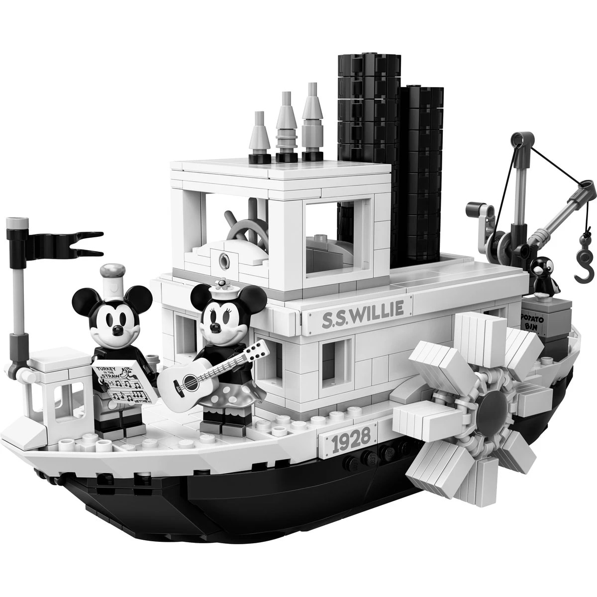 2 LEGO Ideas Steamboat Willie 21317, 2 of 7