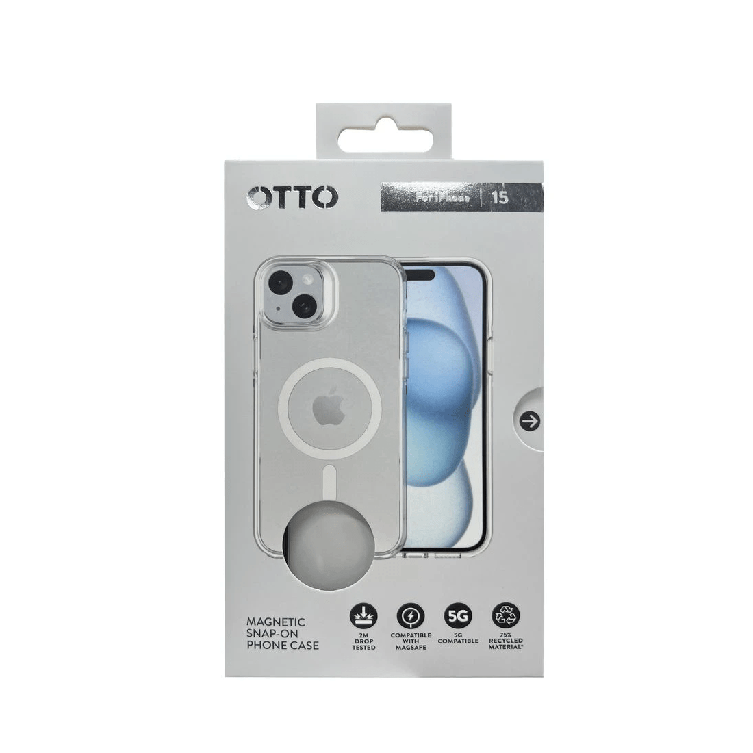 8 Otto iPhone 15 MagSafe Case Clear, 8 of 8