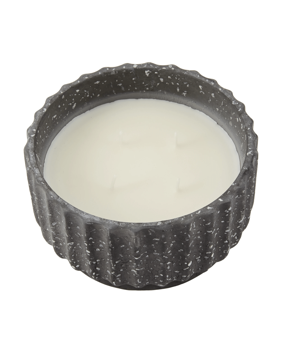 2 Caramel & Vanilla Black Terrazzo Wave Candle, 2 of 4